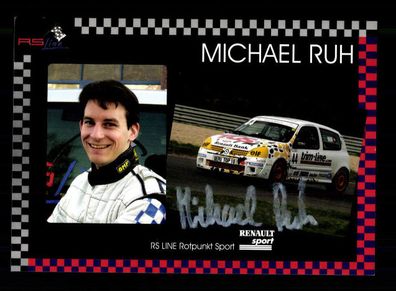Michael Ruh Autogrammkarte Original Signiert Motorsport + A 224601