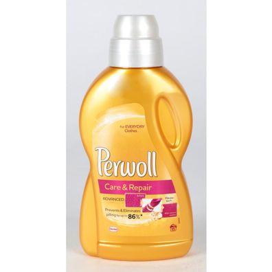 8x 900ml Perwoll Flüssigwaschmittel Care & Repair 120 Waschladungen