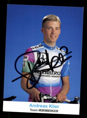 Andreas Klier Autogrammkarte Original Signiert Radfahren + A 224772
