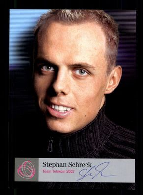 Stephan Schreck Autogrammkarte Original Signiert Radfahren + A 224783