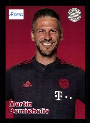 Martin Demichelis Autogrammkarte Bayern München Amateure 2022-23