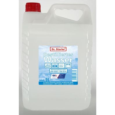 3x 5L Destilliertes Wasser demineralisiert für Haushalt, Hobby und Auto 15L