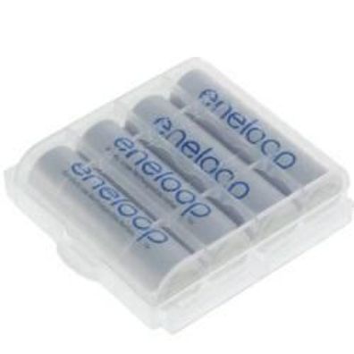 Panasonic eneloop Akku Mignon (AA) BK-3MCCE 4er BonusPack mit Aufbewahrungsbox