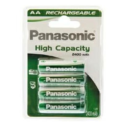 Panasonic Rechargeable Evolta Mignon rHHR-3XXE/4BC 1,2Volt 2450mAh NiMH im 4er Blist