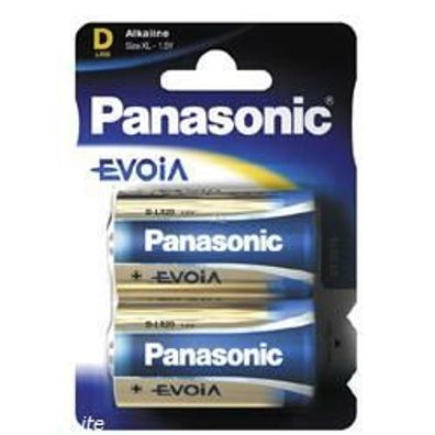 Panasonic Standard Batterie Mono Panasonic Evoia LR20 im 2er Blister