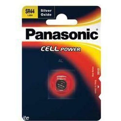 Panasonic SR44 Cell Power 1,5Volt 160mAh AgO