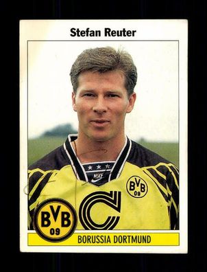 Stefan Reuter Borussia Dortmund Panini Sammelbild 1995 Original Signie+ A 224316