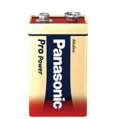 Panasonic Pro Power 6LR61PPG 9Volt Batterie 6AM6 AlMN
