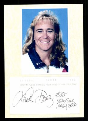 Sheila Cornell Douty Olympiasiegerin 1996 und 2000 Sofball Signiert + G 37229