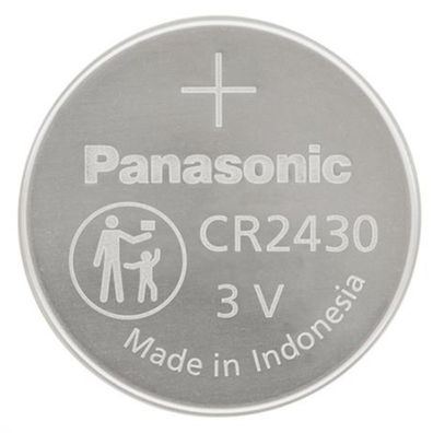 Panasonic CR2430 Lithium-Knopfzelle 3,0Volt 280mAh
