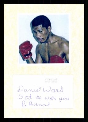 Daniel Ward Australien Boxer Original Signiert + G 37250