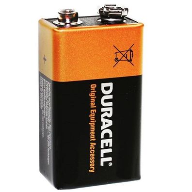 Duracell MN1604 Plus Batterie 6AM6 (9 Volt Block) 1 Stück