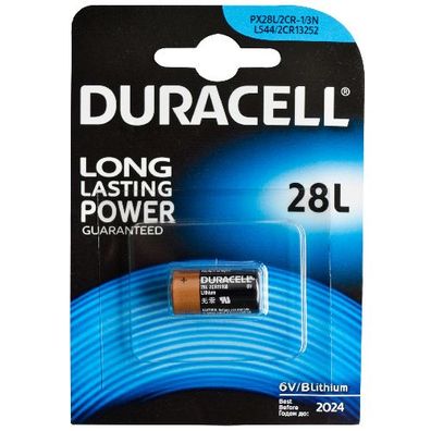 Duracell Foto-Batterie 28L Lithium mit 6 Volt