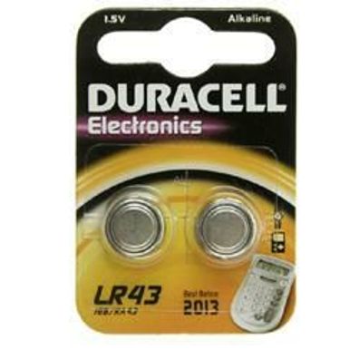 Duracell LR43 knopfzelle mit 1,5 Volt