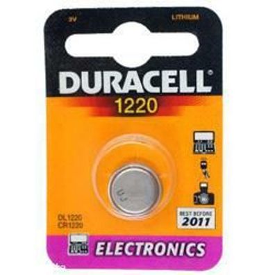 Duracell DL1220 Lithium Knopfzelle 3,0Volt
