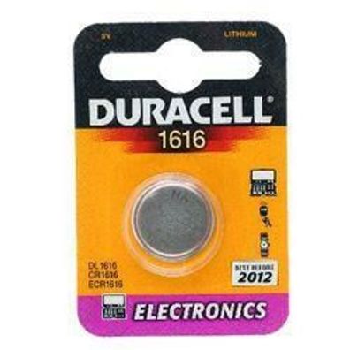 Duracell DL1616 Lithium-Knopfzelle mit 3,0Volt