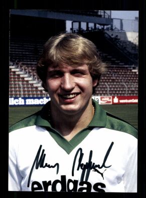 Klaus Hopfstock Autogrammkarte Borussia Mönchengladbach Spieler 80er Jahre Ori + 2