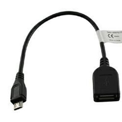 Adapterkabel Micro-USB OTG (USB On-The-Go) für Samsung Galaxy SIII I9300 / S II I9100
