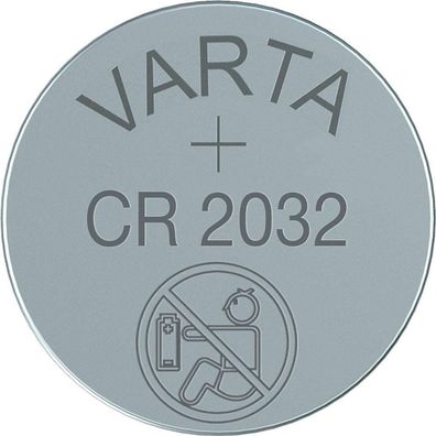 VARTA Lithium-Knopfzelle CR2032 3,0Volt 230mAh