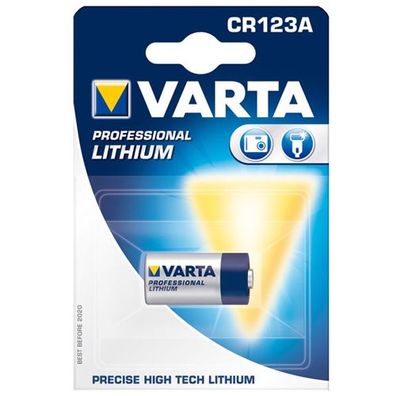 Varta CR123A Professional Lithium Batterie (06205301401)