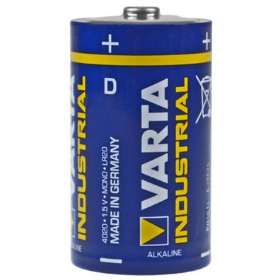 Varta Industrial Mono Batterie Alkaline 4020 LR20D