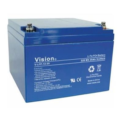 Vision LFP1240 LiFePo4 Akku mit 12 Volt und 40Ah, 480Wh
