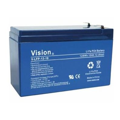 Vision LFP1210EV LiFePo4 Akku mit 12 Volt und 10Ah, 120Wh