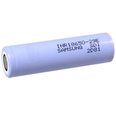 Samsung SDI INR18650-29E Li-Ion Zelle 3,6V 2,90Ah