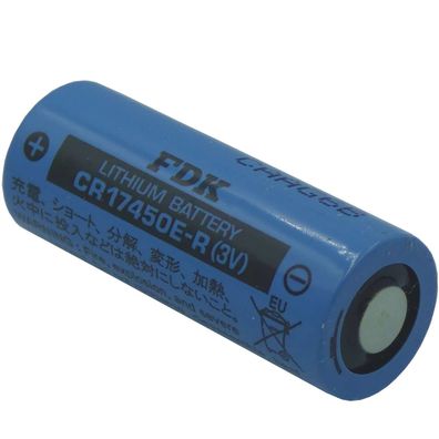 FDK CR17450E-R Lithium Zelle 3,0 Volt 2500mAh ohne Lötfahne