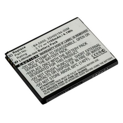 Akku passend für HTC BA-S850 3,7Volt 1100mAh Li-Ion (kein Original)