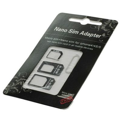 Adapter für Sim-Karten 4er Set