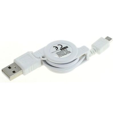 Micro USB Kabel A-Stecker & Micro-Stecker - aufrollbar