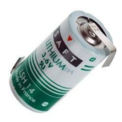 Saft Baby Batterie LSH14 (3,6Volt) mit Lötfahne in Z-Form