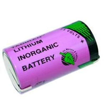 Tadiran SL-2780/ T Spezial Lithium Batterie 3,6Volt 19000mAh Mono mit Lötfahne in U-F