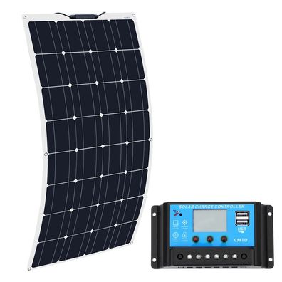 100 W flexibles Solarpanel-Kit 12 V 100 Watt 120 W 200 W für Wohnwagen und 12 V