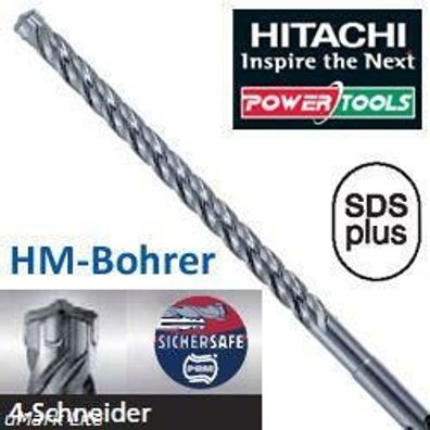 HiKoki HM-Hammerbohrer Multicutter SDS-plus, Durchm.: 5 mm 160/100 mm, 4-Schneider