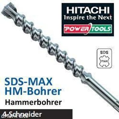 HiKoki HM-Hammerbohrer Multicutter SDS-MAX, Durchm.: 32 mm 920/800 mm, 4-Schneider