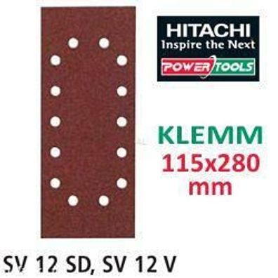 HiKoki Schleifpapier SP f. Klemm Schwingschleifer 115x280 K240