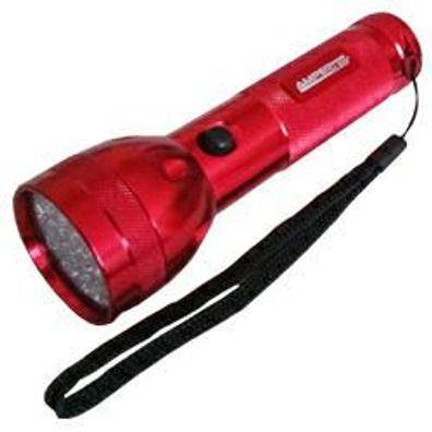 Ampercell MultiLED 28 LED-Taschenlampe aus Aluminium in Rot