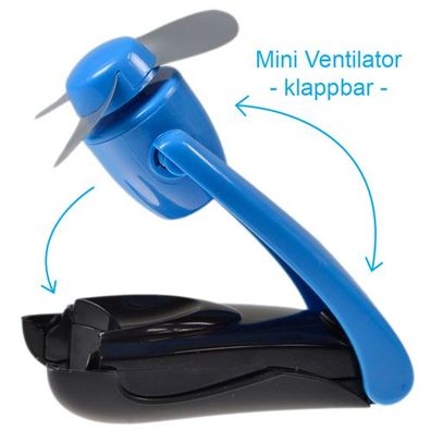 Mini Ventilator von Ampercell Fun-Fan - Taschenformat