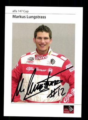 Markus Lungstrass Autogrammkarte Original Signiert Motorsport + A 224612