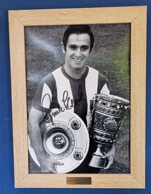 August Starek Bayern München Deutscher Meister und Pokalsieger 1969 Orig Sign