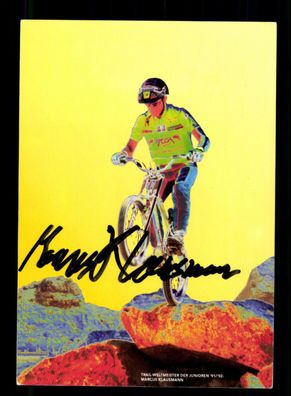 Marcus Klausmann Autogrammkarte Original Signiert Radfahren + A 224795