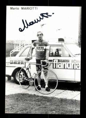 Mario Mariotti Autogrammkarte Original Signiert Radfahren + A 224805