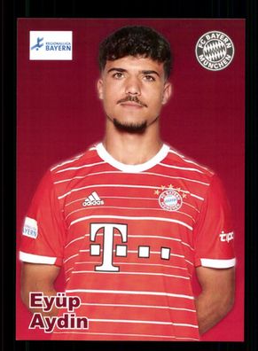 Eyüp Aydin Autogrammkarte Bayern München Amateure 2022-23