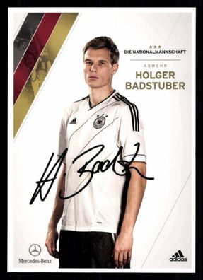 Holger Badstuber DFB Autogrammkarte 2012 NEU AK Europameisterschaft 2012