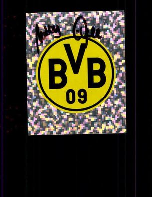 Norbert Dickel Borussia Dortmund TOPPS Sammelbild Original Signiert+ A 224332