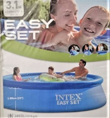 Intex Easy Set Pool - Aufstellpool - Blau - Ø 305 x 76 cm - Mit Filteranlage