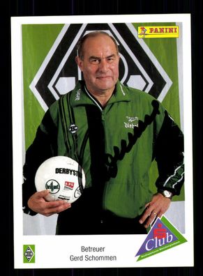 Gerd Schommen Autogrammkarte Borussia Mönchengladbach 1996-97 Original + A 68743