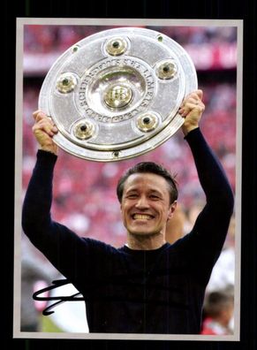Niko Kovac Autogrammkarte Bayern München Deutscher Meister Original Signiert